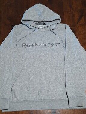 Gray Reebok Hoodie
